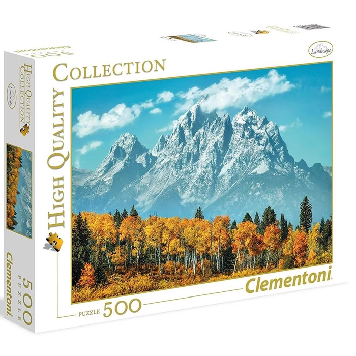 Clementoni 35034 - A Grand Teton ősszel - 500 db-os puzzle