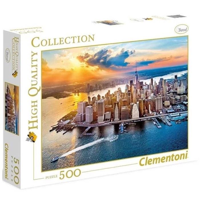 Clementoni 35038 - New York-i látkép - 500 db-os puzzle