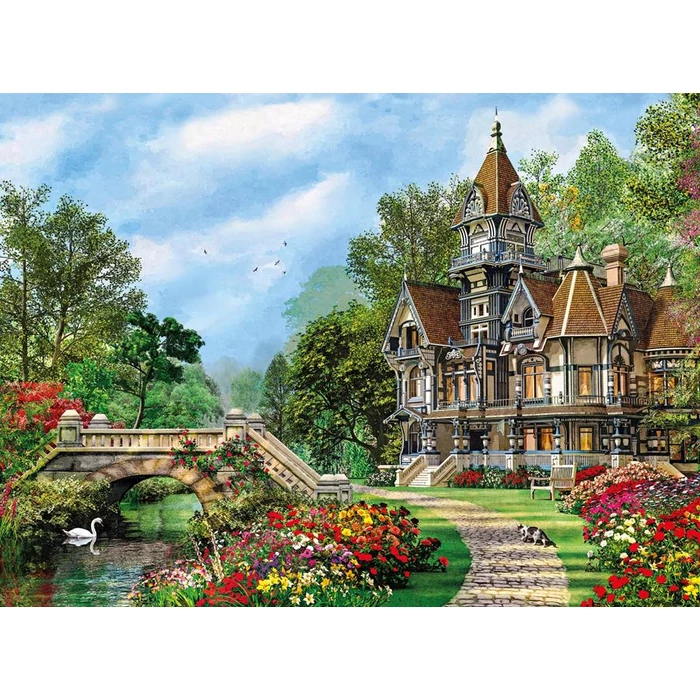Clementoni 35048 - Vidéki villa - 500 db-os puzzle