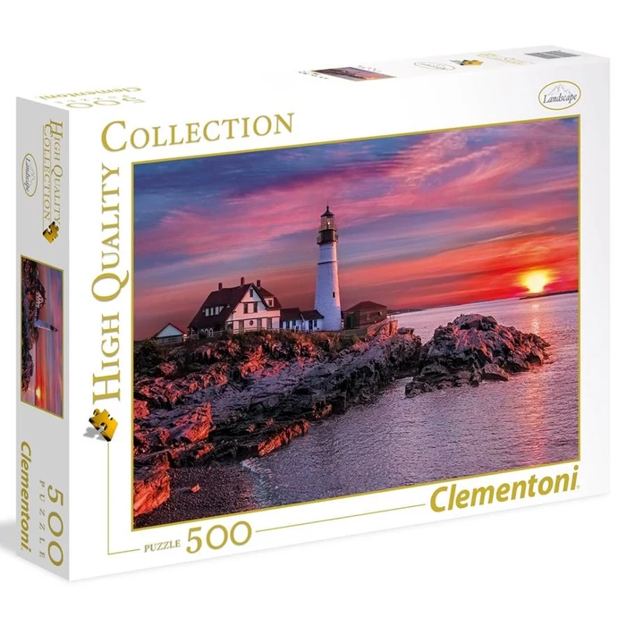 Clementoni 35049 - Naplemente, Portland - 500 db-os puzzle