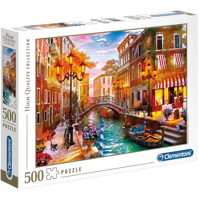 Clementoni 35063 - Velencei naplemente - 500 db-os puzzle