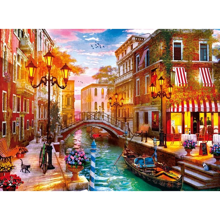 Clementoni 35063 - Velencei naplemente - 500 db-os puzzle