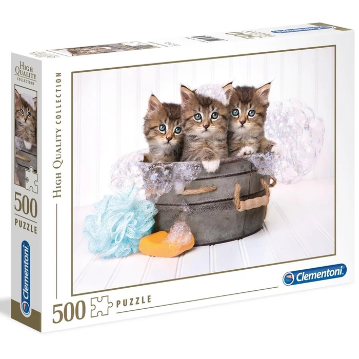 Clementoni 35065 - Cicamosdás - 500 db-os puzzle