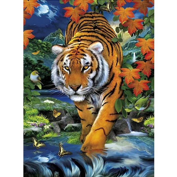 Clementoni 39185 - Tigris - 1000 db-os 3D magic puzzle