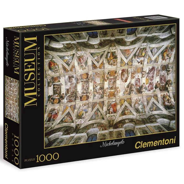 Clementoni 39225- Museum Collection - Michelangelo - Sixtus kápolna - 1000 db-os puzzle