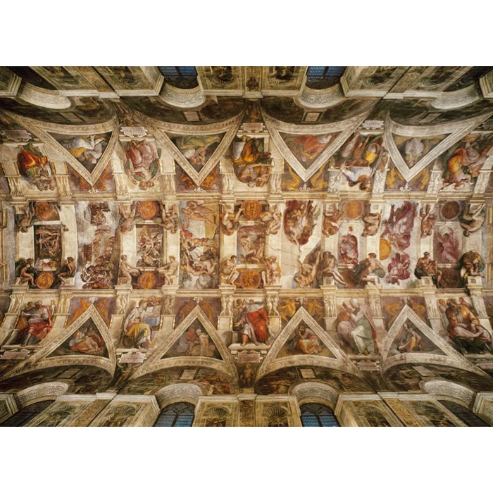Clementoni 39225- Museum Collection - Michelangelo - Sixtus kápolna - 1000 db-os puzzle