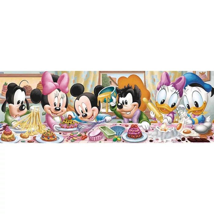 Clementoni  39263 - Panoráma puzzle - Disney babák - 1000 db-os puzzle