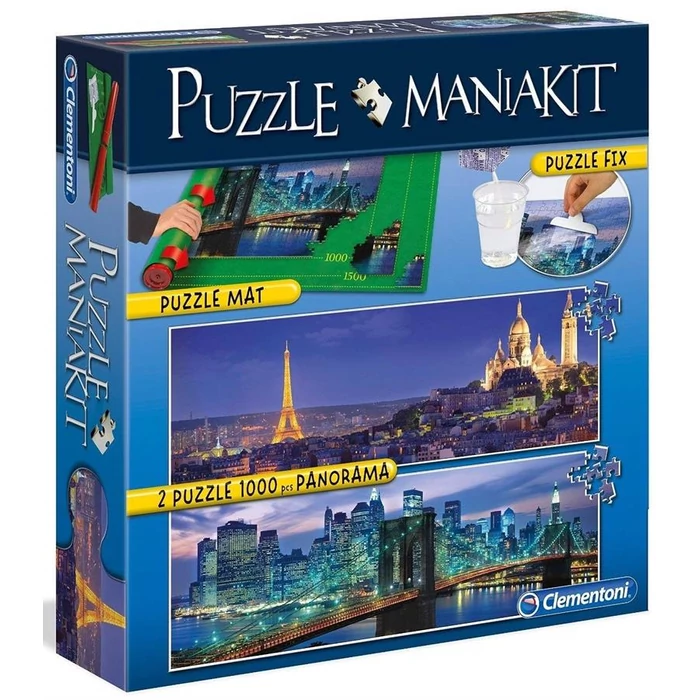 Clementoni Puzzle Mánia szett - Panoráma (39277)