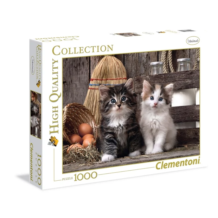 Clementoni 39340 - Cicák - 1000 db-os puzzle