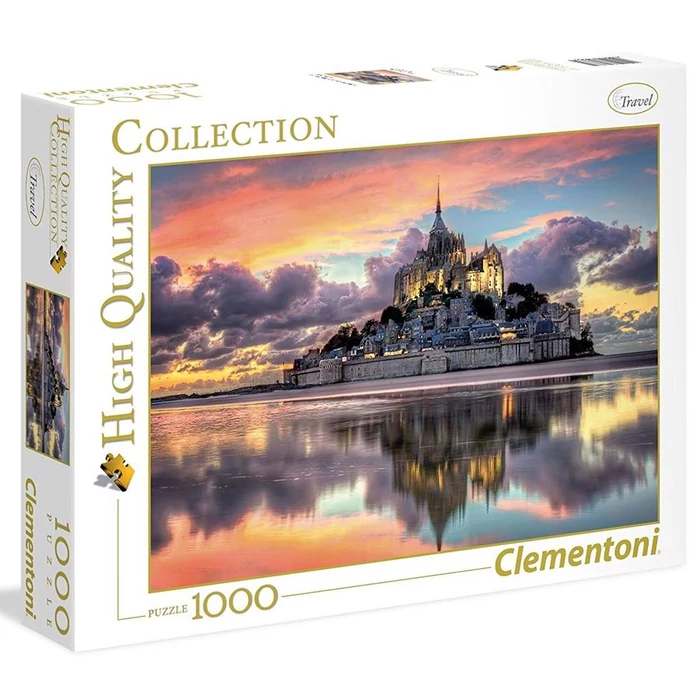 Clementoni 39367 - Mont-Saint-Michel - 1000 db-os puzzle