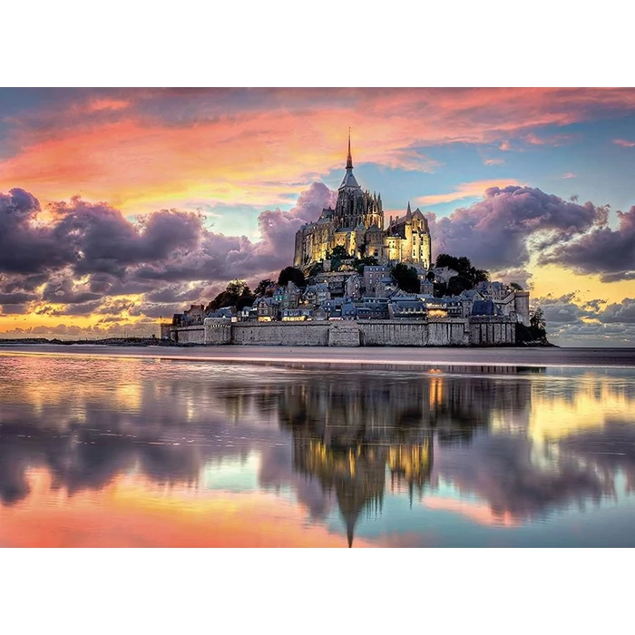 Clementoni 39367 - Mont-Saint-Michel - 1000 db-os puzzle