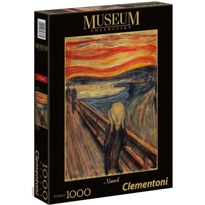 Clementoni 39377 - Museum Collection - Munch - A sikoly - 1000 db-os puzzle