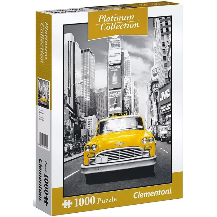 Clementoni 39398 - Platinum Collection - New York Taxi - 1000 db-os puzzle