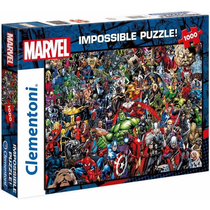 Clementoni 39411 - A lehetetlen puzzle - Marvel - 1000 db-os puzzle