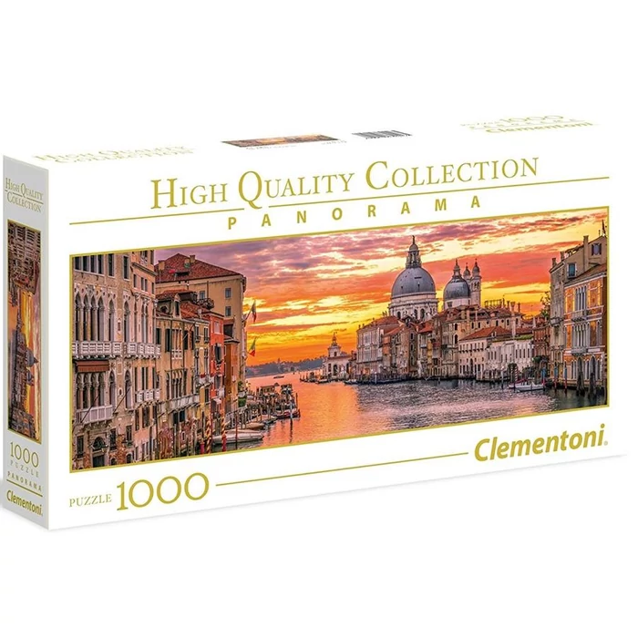 Clementoni 39426 - Panoráma puzzle - Velence - 1000 db-os puzzle