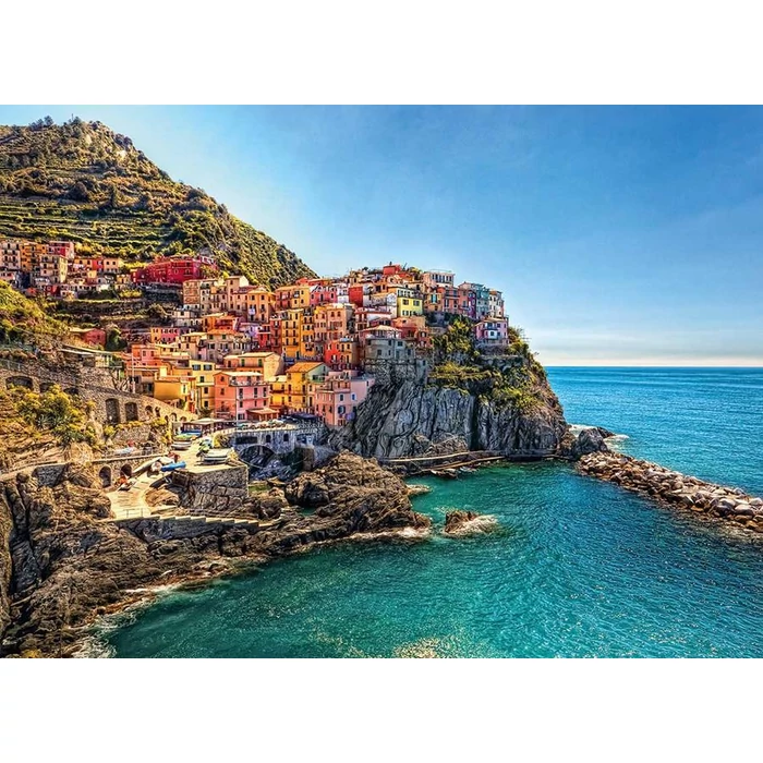 Clementoni 39452 - Manarola, Cinque Terre, Olaszország - 1000 db-os puzzle