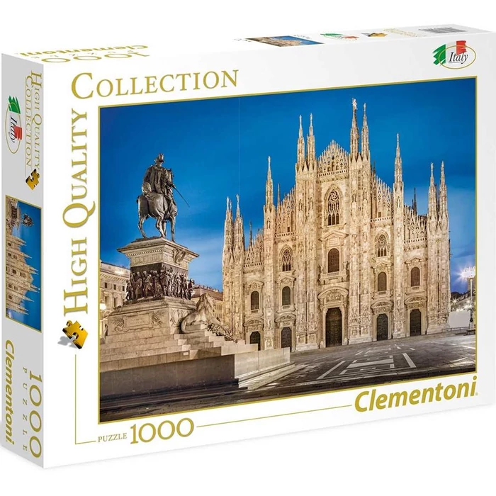 Clementoni 39454 - Milánó, Olaszország - 1000 db-os puzzle
