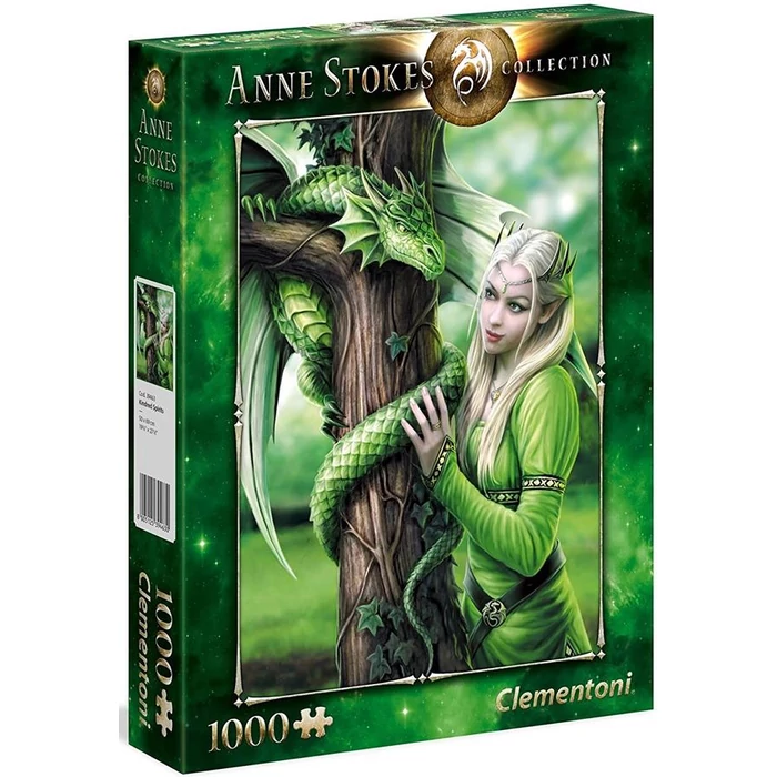 Clementoni 39463 - Anne Stokes Collection - Kötelék - 1000 db-os puzzle