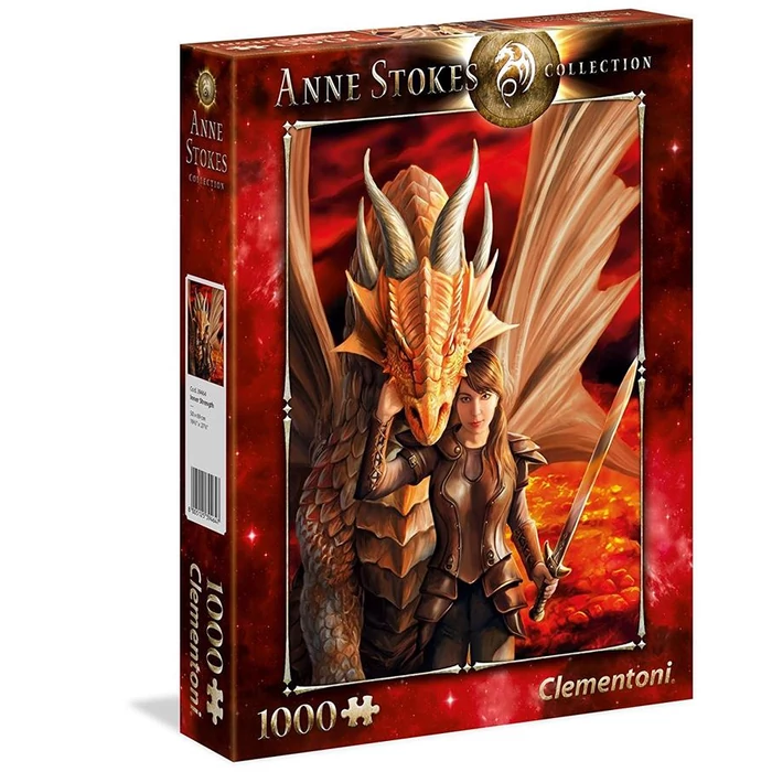 Clementoni 39464 - Anne Stokes Collection - Belső erő - 1000 db-os puzzle