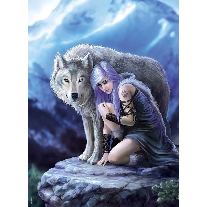 Clementoni 39465 - Anne Stokes Collection - A védelmező - 1000 db-os puzzle