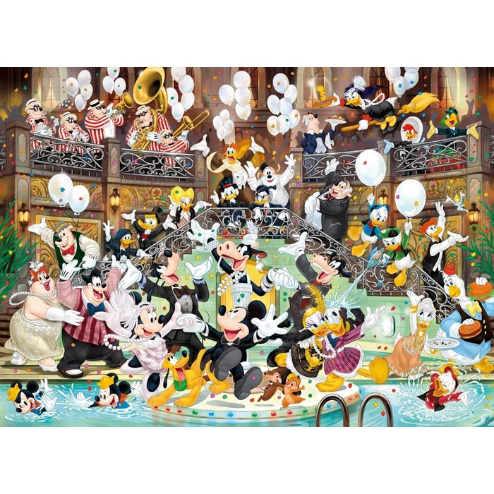 Clementoni 39472 - Mickey Mouse - 90 év varázslat - 1000 db-os puzzle