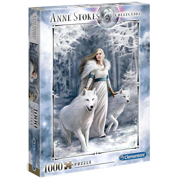 Clementoni 39477 - Anne Stokes Collection -  A tél védelmezői - 1000 db-os puzzle