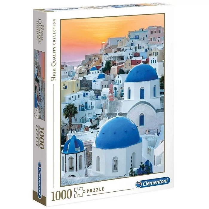 Clementoni 39480 - Santorini - 1000 db-os puzzle