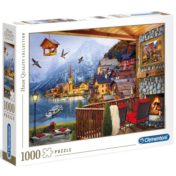 Clementoni 39481 - Hallstatt, Ausztria - 1000 db-os puzzle