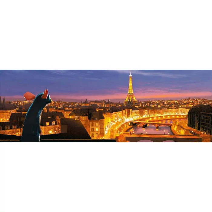 Clementoni 39487 - The Art of Disney - Lecsó - 1000 db-os panoráma puzzle