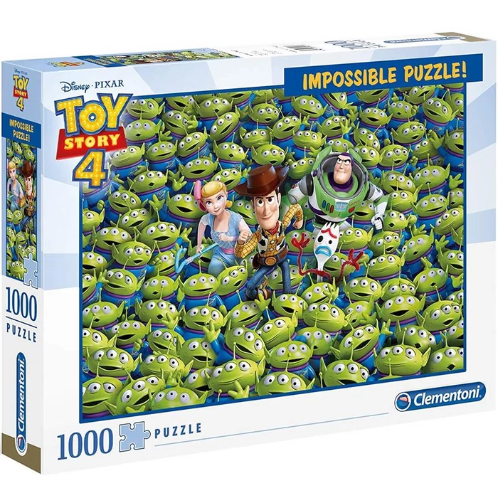 Clementoni 39499 - A lehetetlen puzzle - Toy Story 4 - 1000 db-os puzzle