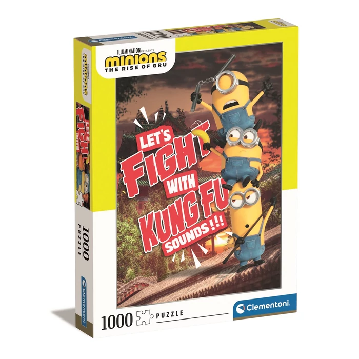 Clementoni 1000 db-os puzzle - Minyonok 2 (39564)