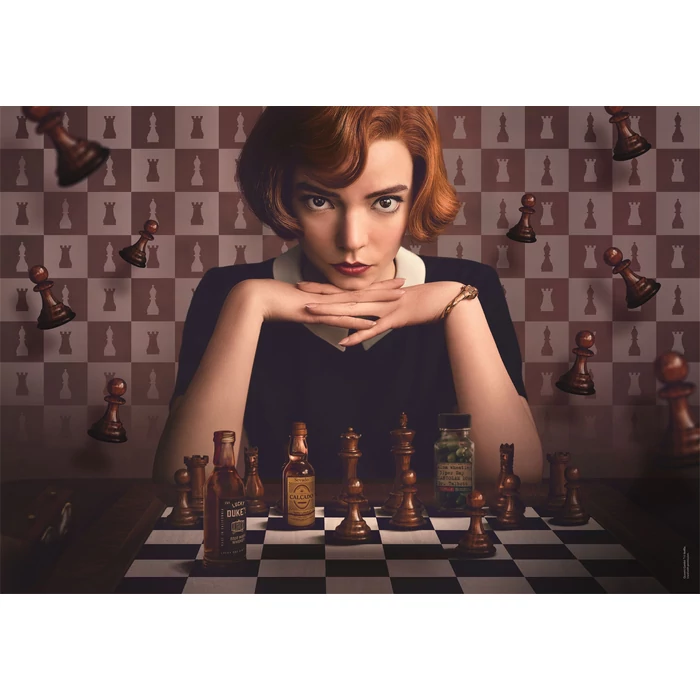Clementoni 39697 - The Queens Gambit - A vezércsel - 1000 db-os puzzle