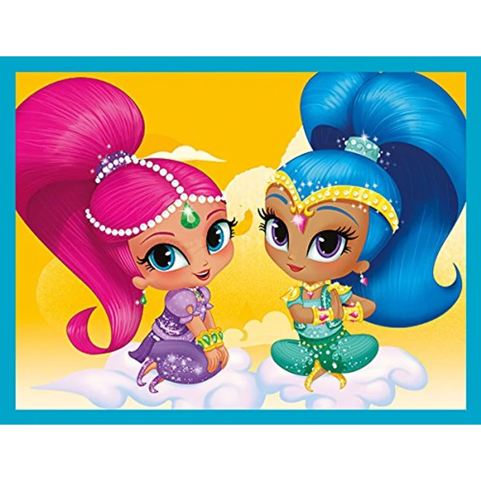 Clementoni 41187 - Shimmer és Shine - 12 db-os mesekocka