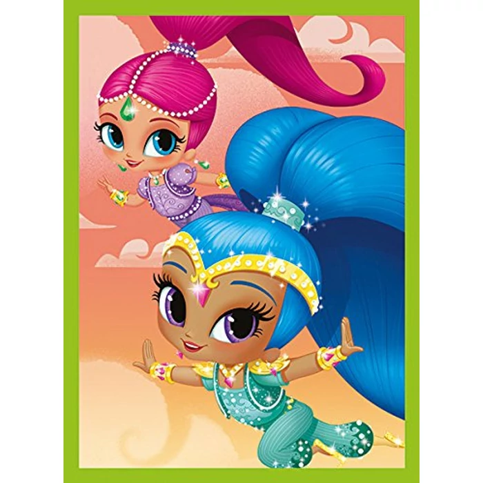 Clementoni 41187 - Shimmer és Shine - 12 db-os mesekocka