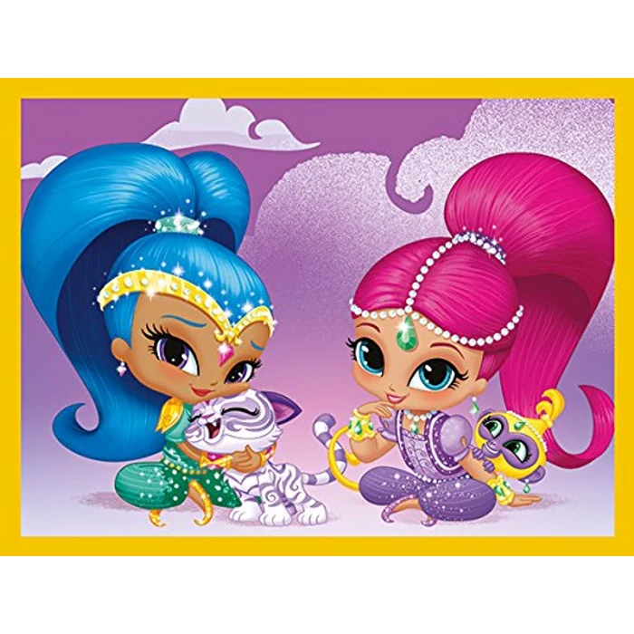 Clementoni 41187 - Shimmer és Shine - 12 db-os mesekocka