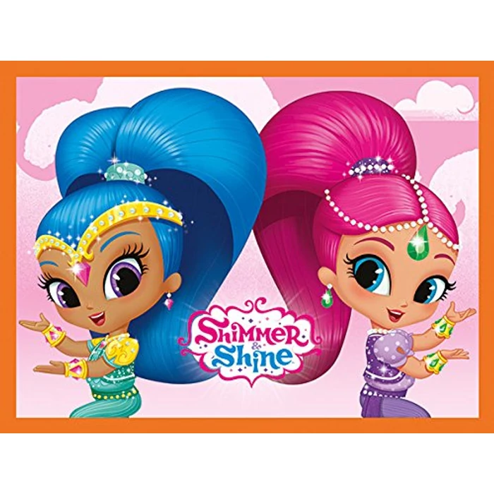 Clementoni 41187 - Shimmer és Shine - 12 db-os mesekocka