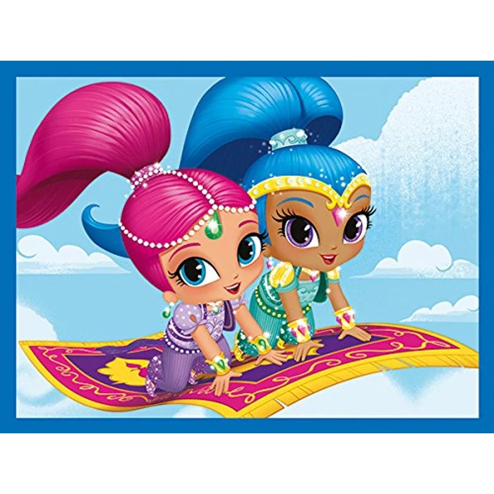 Clementoni 41187 - Shimmer és Shine - 12 db-os mesekocka