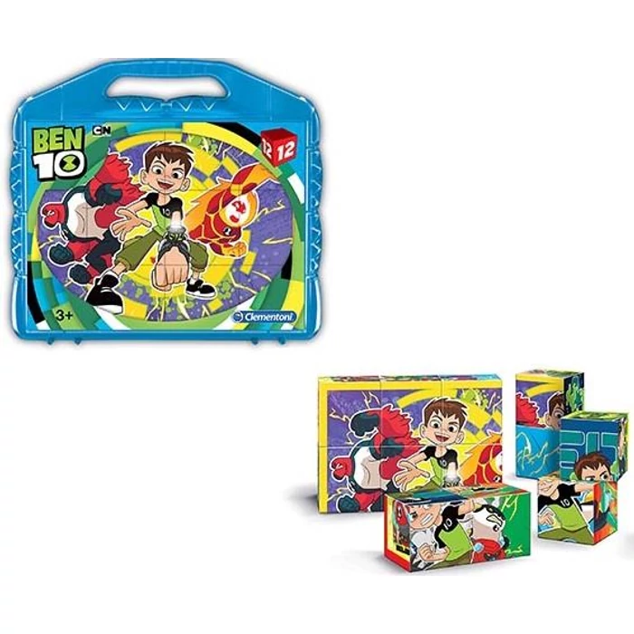 Clementoni 41188 - Ben 10 - 12 db-os mesekocka