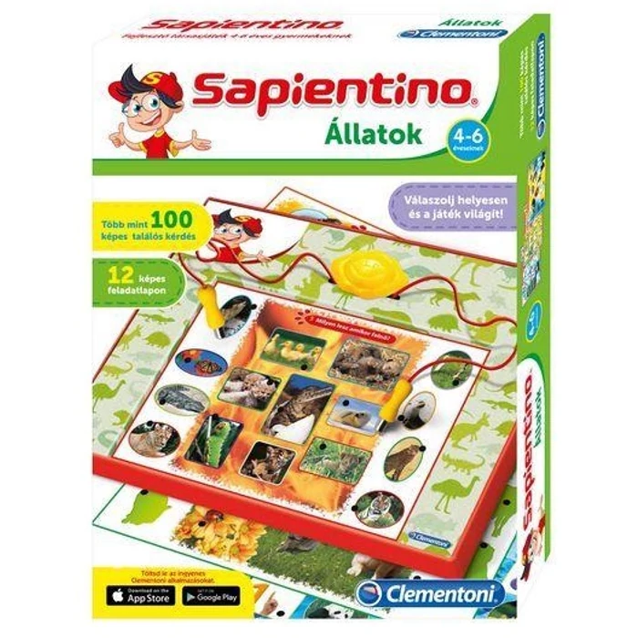 Clementoni 64040 - Sapientino  Állatok - oktató játék