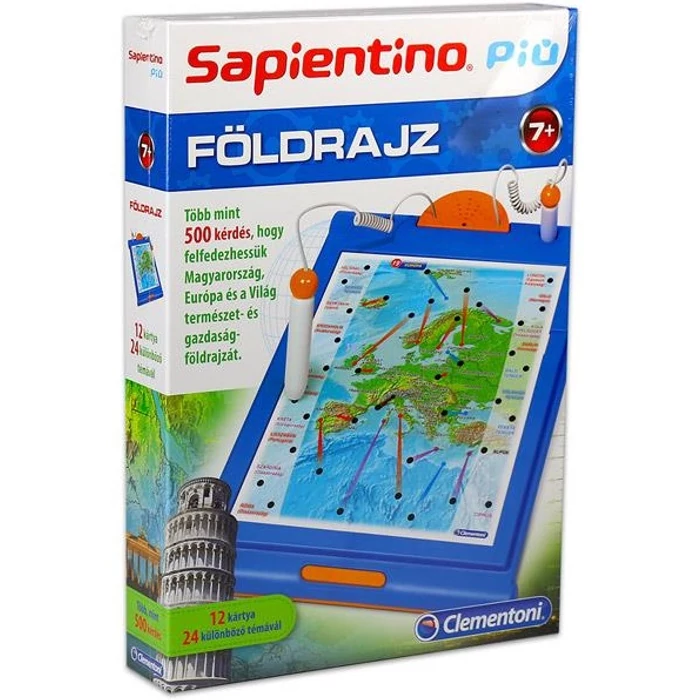 Clementoni 64046 - Sapientino  Földrajz - oktató játék