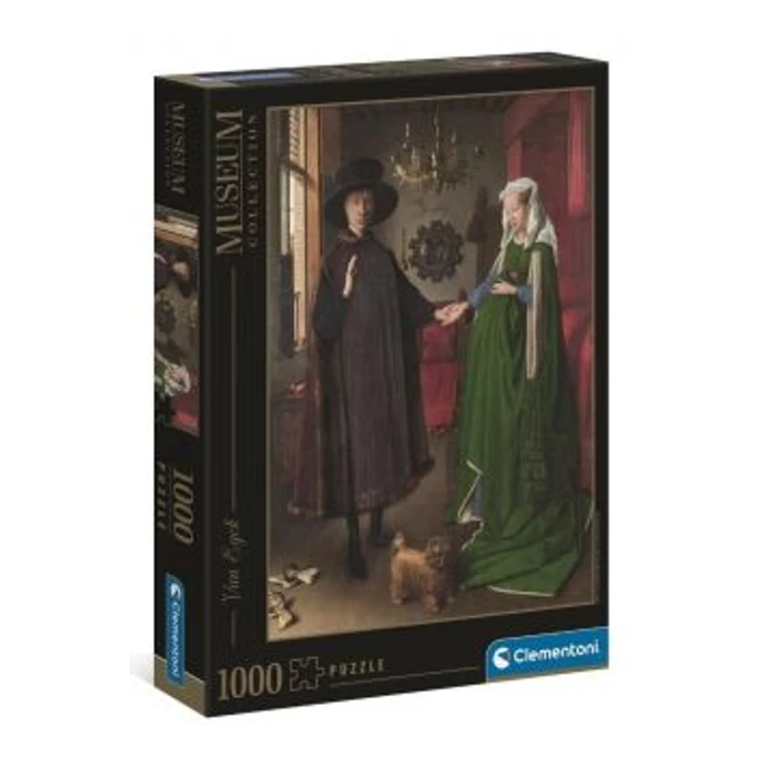 Clementoni 1000 db-os puzzle Museum Collection Arnolfini portré (39663)