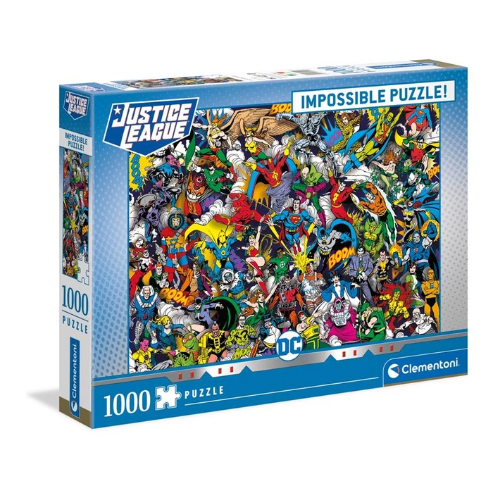 Clementoni 39599 - A lehetetlen puzzle - Az Igazság Ligája - 1000 db-os puzzle