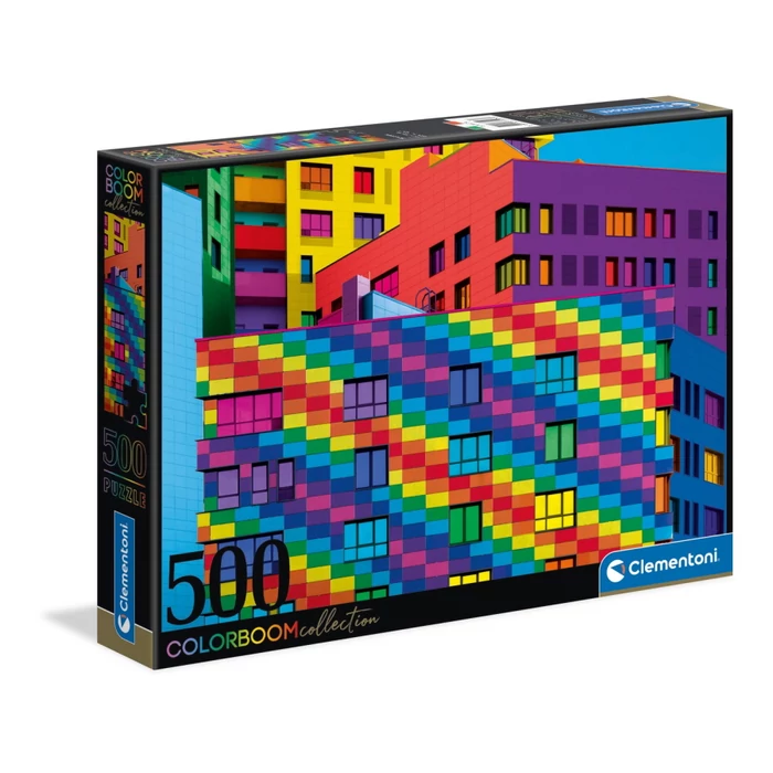 Clementoni 35094 - ColorBoom Collection - Négyzetek - 500 db-os puzzle