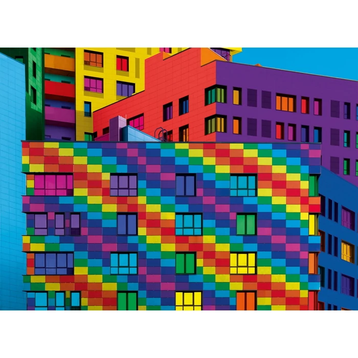 Clementoni 35094 - ColorBoom Collection - Négyzetek - 500 db-os puzzle