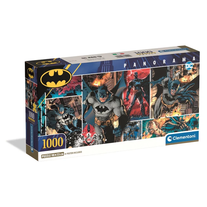 Clementoni 39500 - Batman - 1000 db-os Compact  Panoráma puzzle