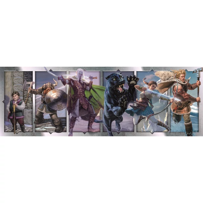 Clementoni 39501 - Dungeons and Dragons - 1000 db-os Compact  Panoráma puzzle