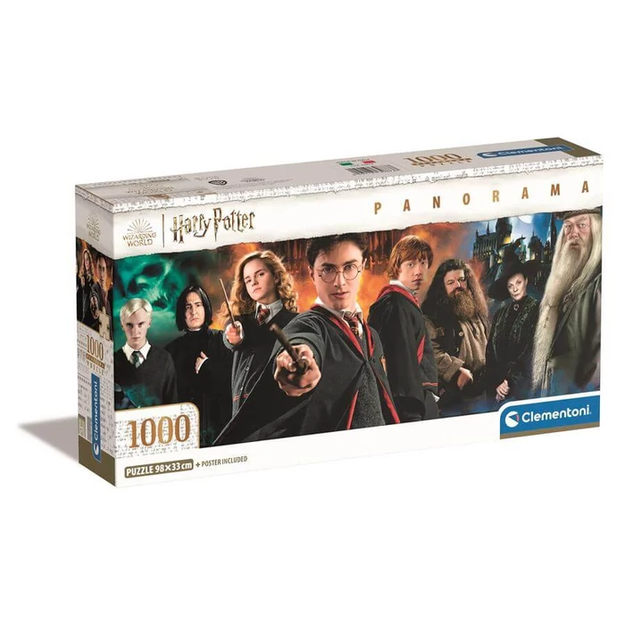 Clementoni 39873 - Panoráma puzzle - Harry Potter - 1000 db-os Compact puzzle
