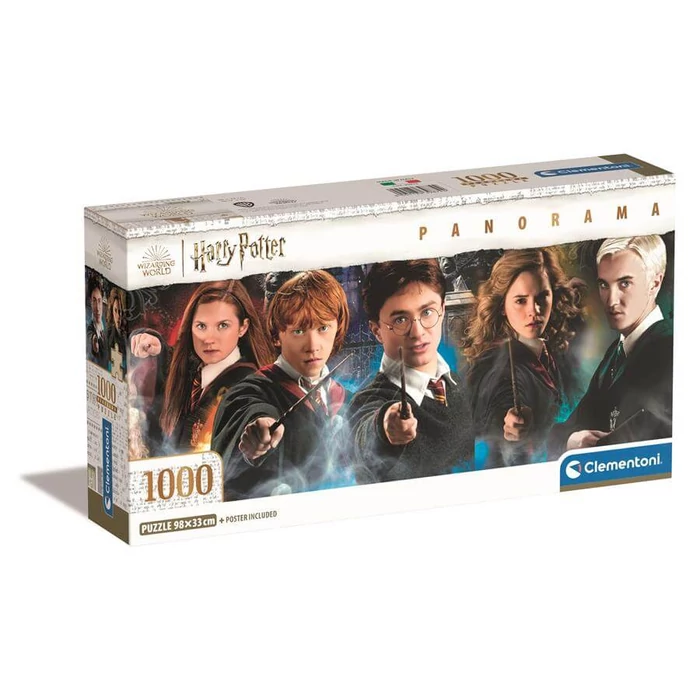 Clementoni 39874 - Panoráma puzzle - Harry Potter - 1000 db-os Compact puzzle