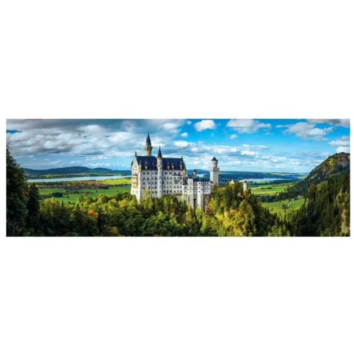 Clementoni 39940 - Panoráma puzzle - Neuschwanst - 1000 db-os Compact puzzle