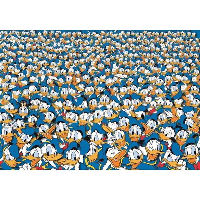Clementoni 39799 Compact puzzle - A lehetetlen puzzle - Donald kacsa - 1000 db-os puzzle